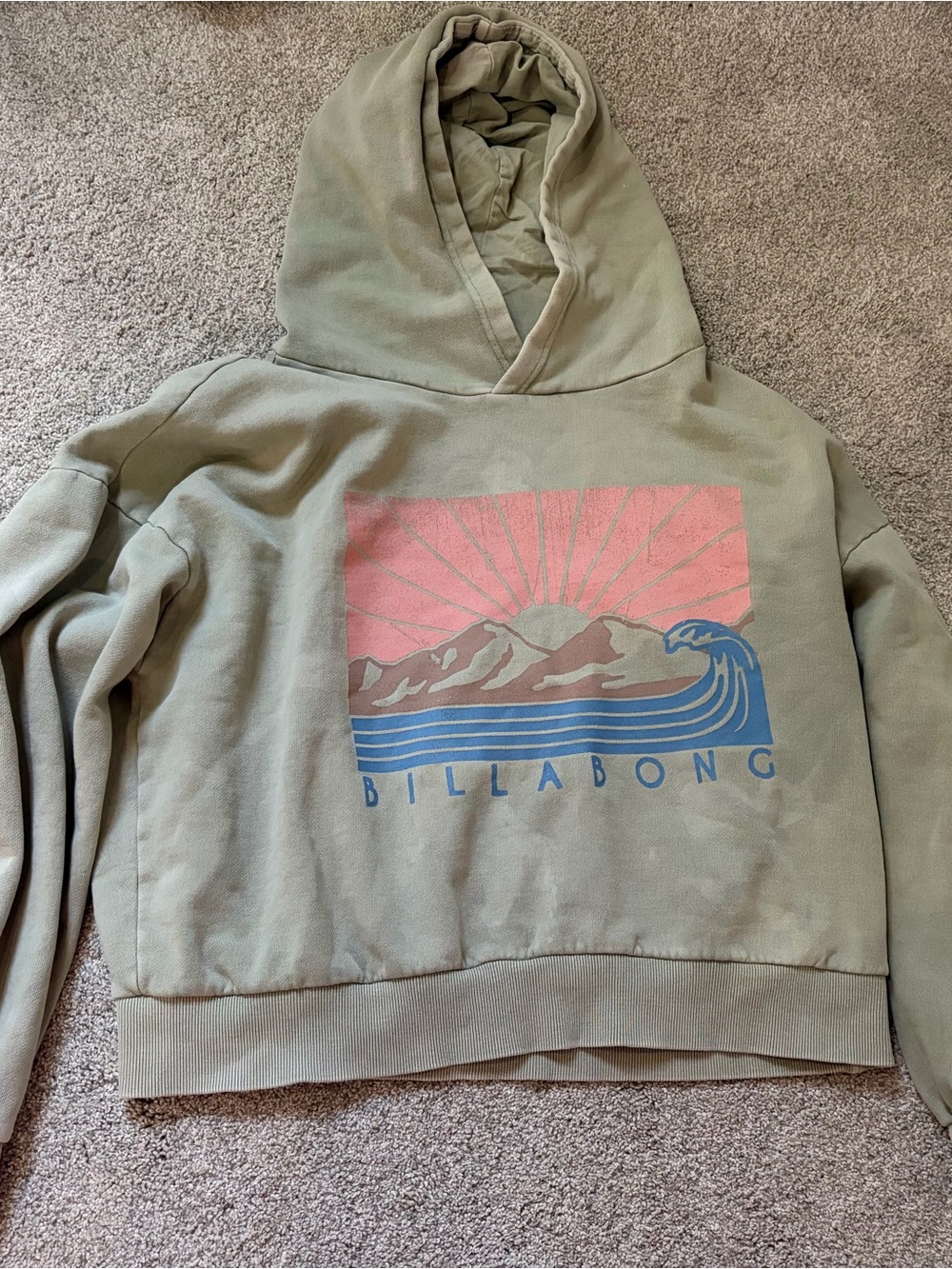 Billabong cropped hoodie